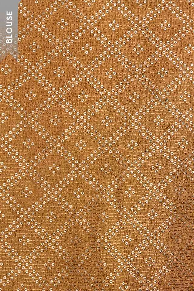 Yellow Woven Tissue Viscose Saree thumbnail image number null