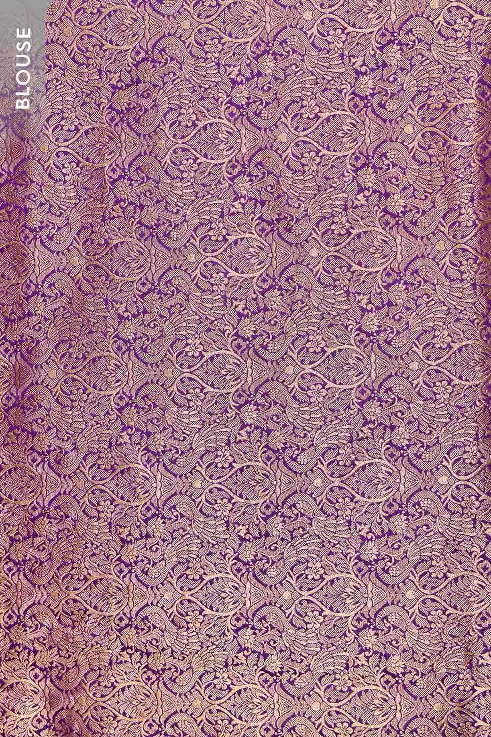 Pink Woven Viscose Saree image number null