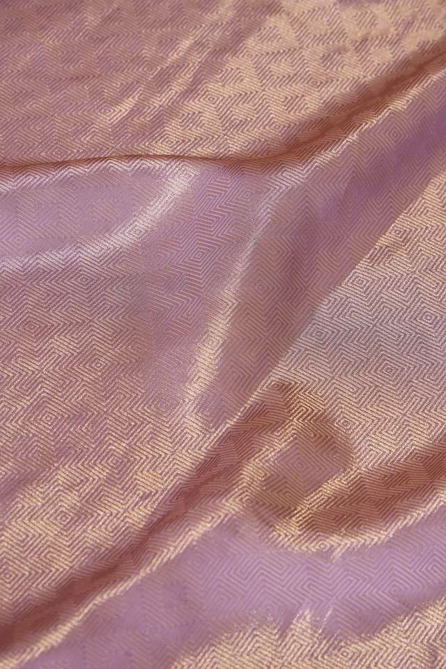 Violet Viscose Tissue Embroidered Saree thumbnail image number null