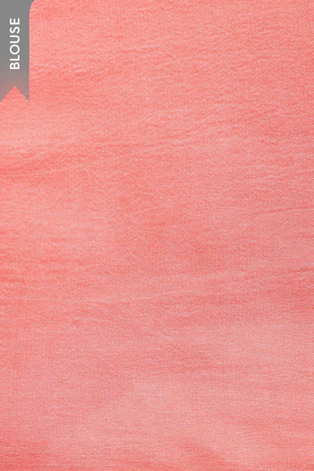 Pink Printed Viscose Crepe Saree image number null