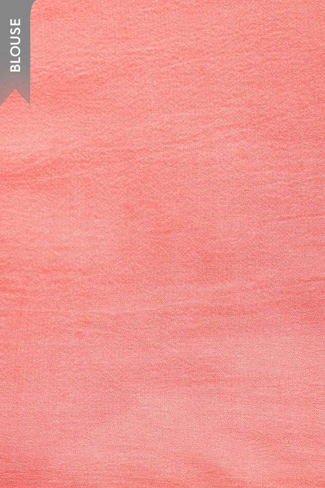 Pink Printed Viscose Crepe Saree thumbnail image number null