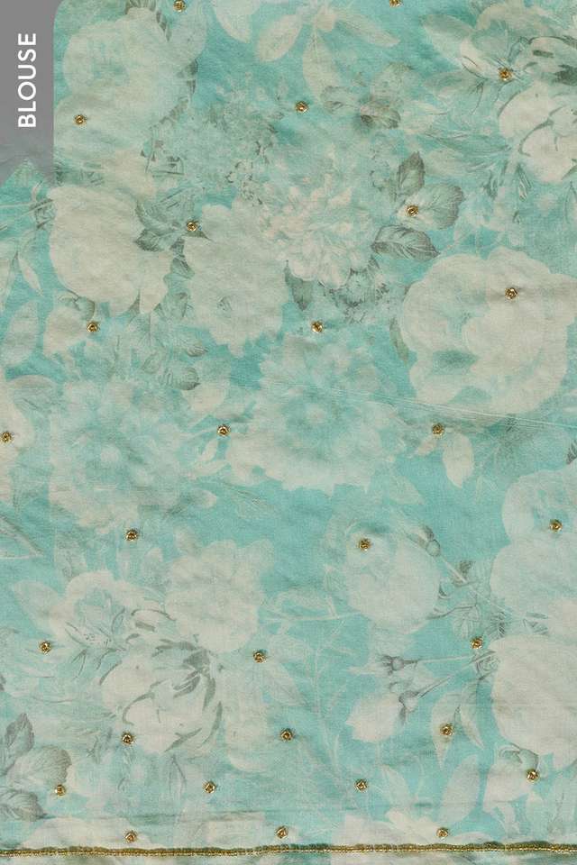 Light Green Pure Tissue Organza Woven Saree thumbnail image number null
