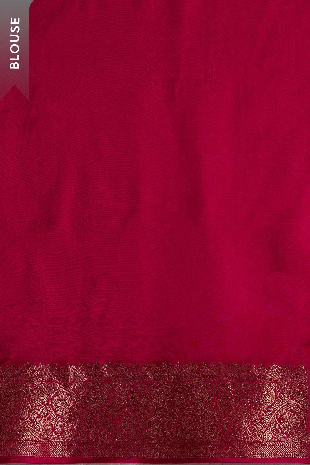 Red Woven Viscose Saree image number null