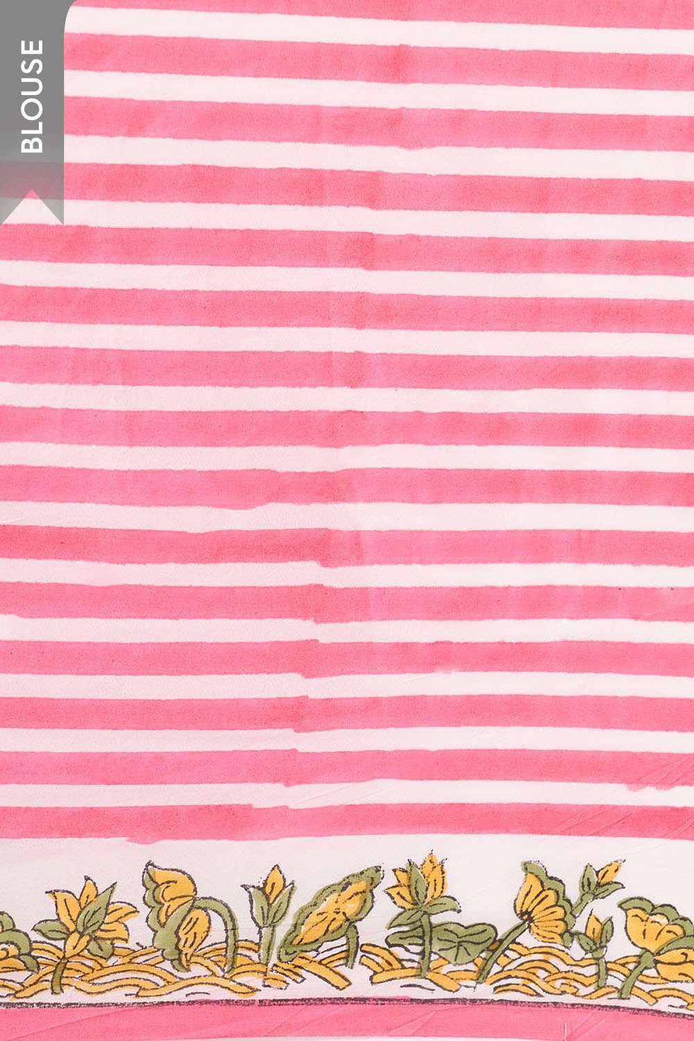 Off White Rajasthan Pure Cotton Kota Printed Sanganeri Saree image number null