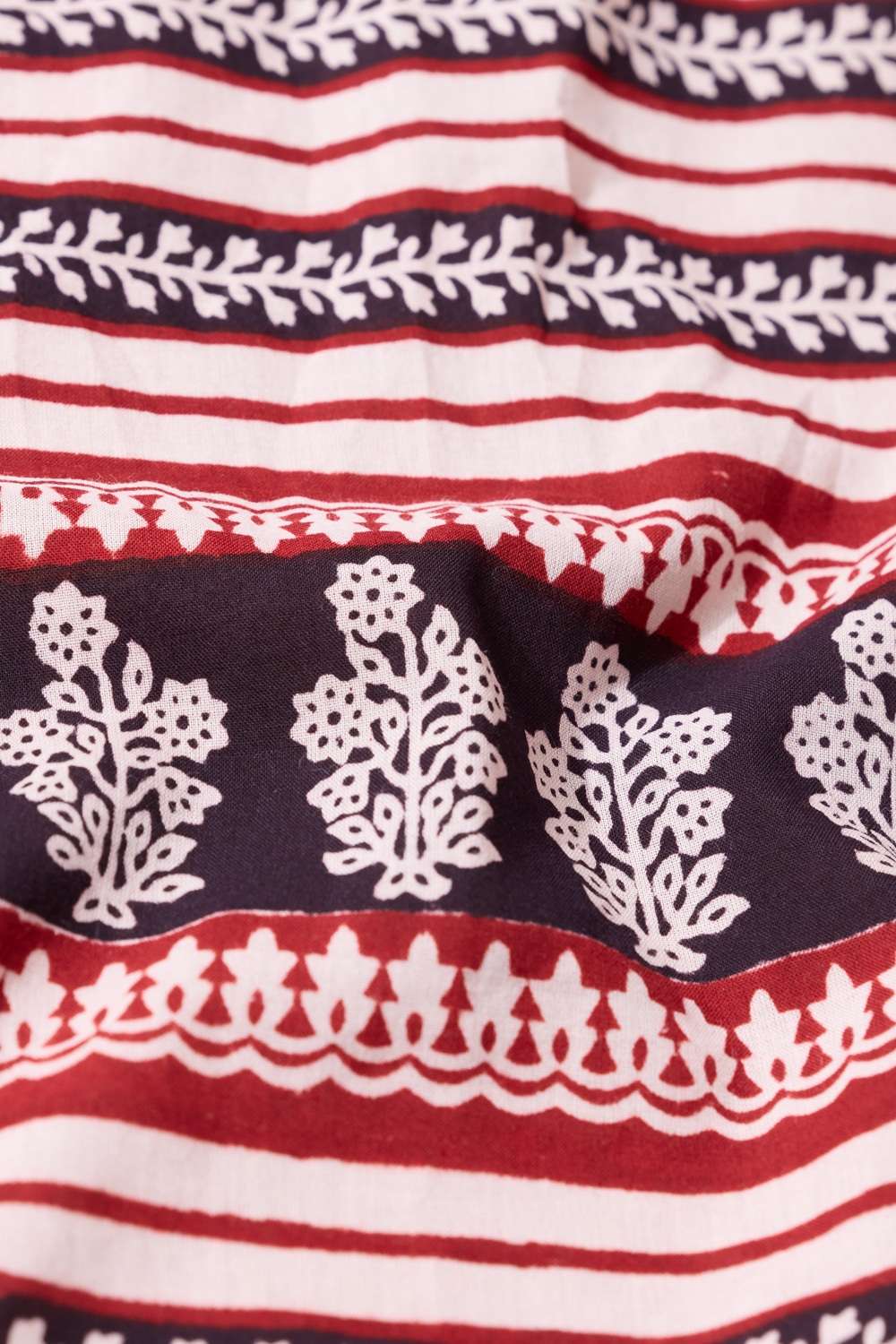 Black Bagh Block Printed Pure Cotton Saree image number null