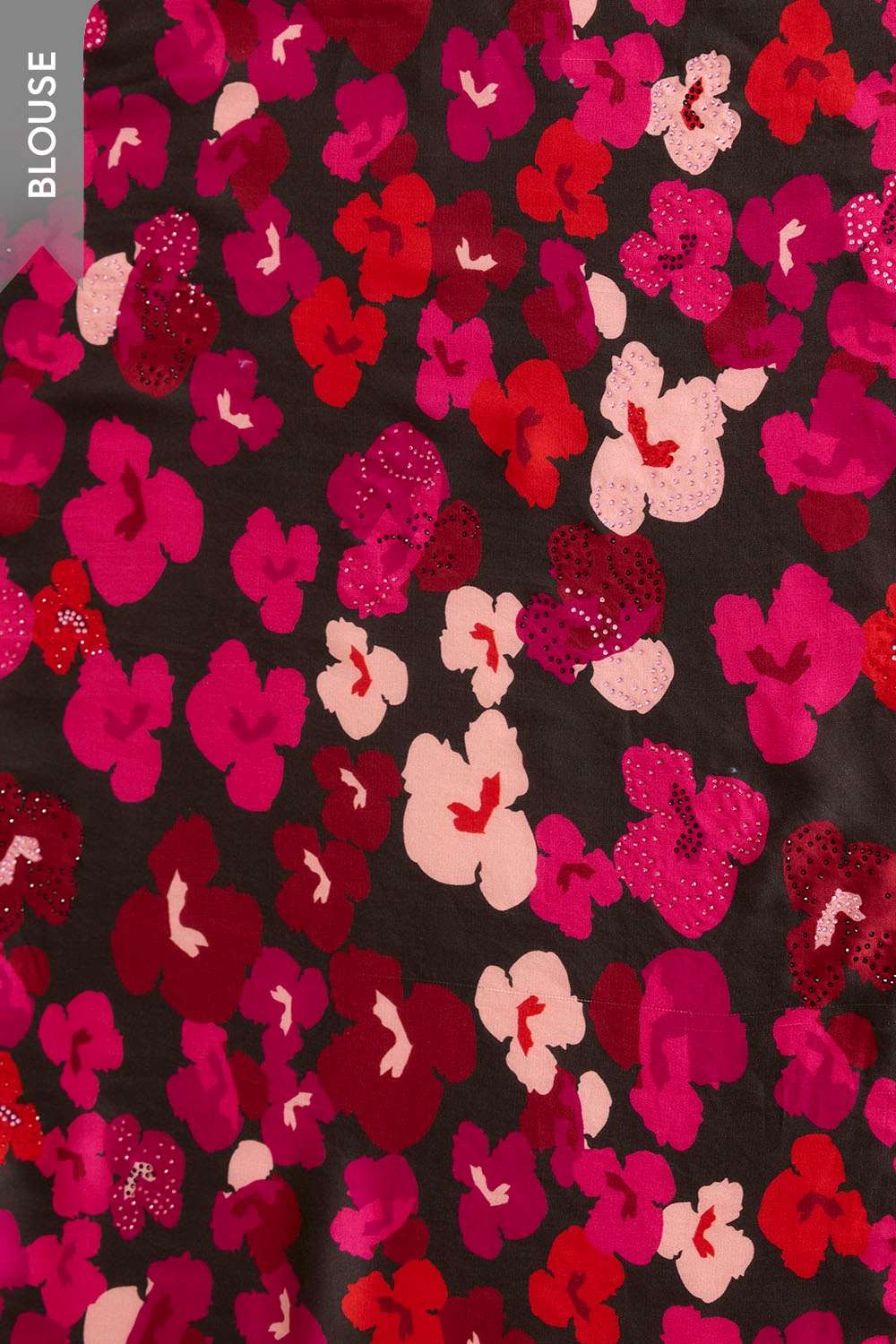 Multi Printed Viscose Saree image number null