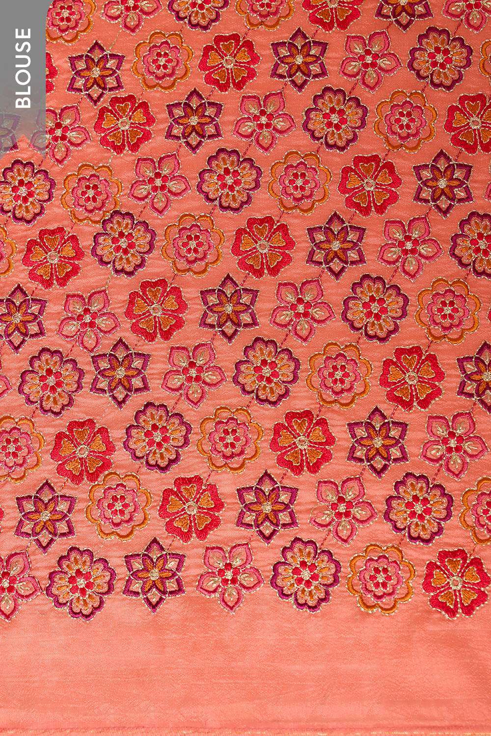 Light Pink  Viscose Tissue Woven Saree image number null