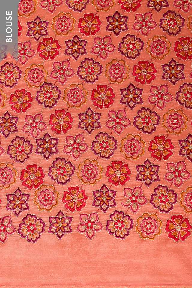 Light Pink  Viscose Tissue Woven Saree thumbnail image number null