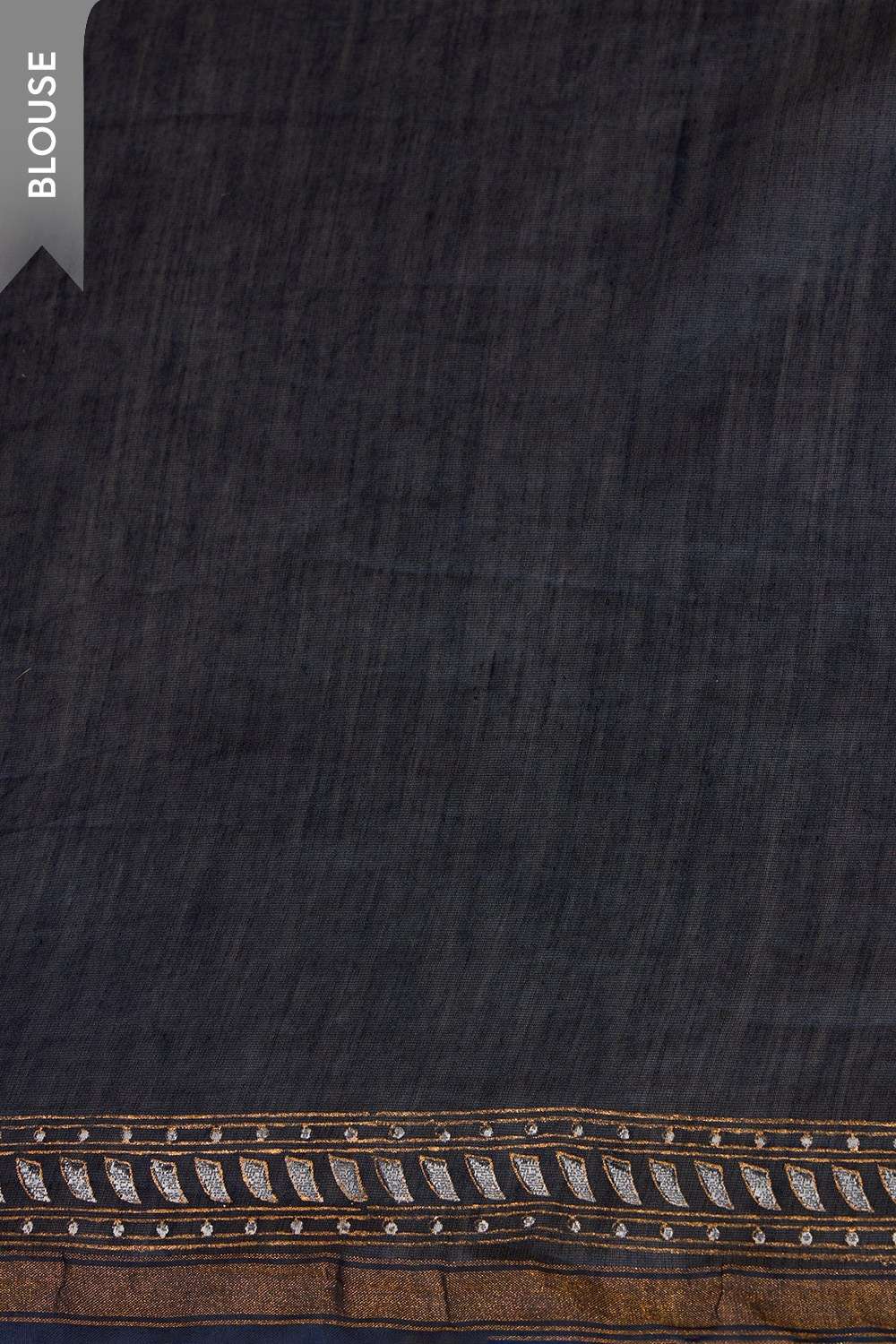 Dark Blue Rajasthan Pure Silk Cotton Printed Sanganeri Saree image number null