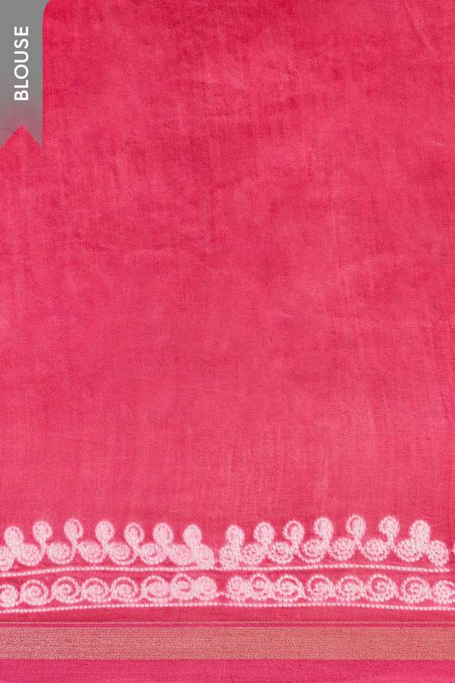 Brown Tie & Dye Shibori Pure Silk Cotton Saree thumbnail image number null