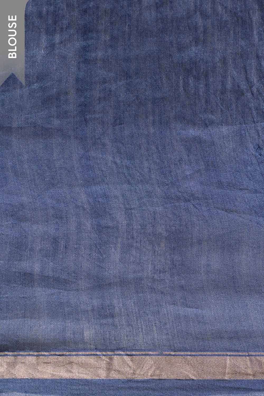 Green Tie & Dye Shibori Pure Silk Cotton Rajasthan Saree image number null