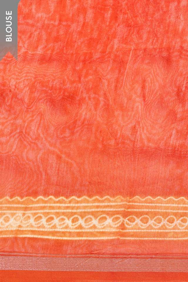 Pink Tie & Dye Shibori Pure Silk Cotton Saree thumbnail image number null