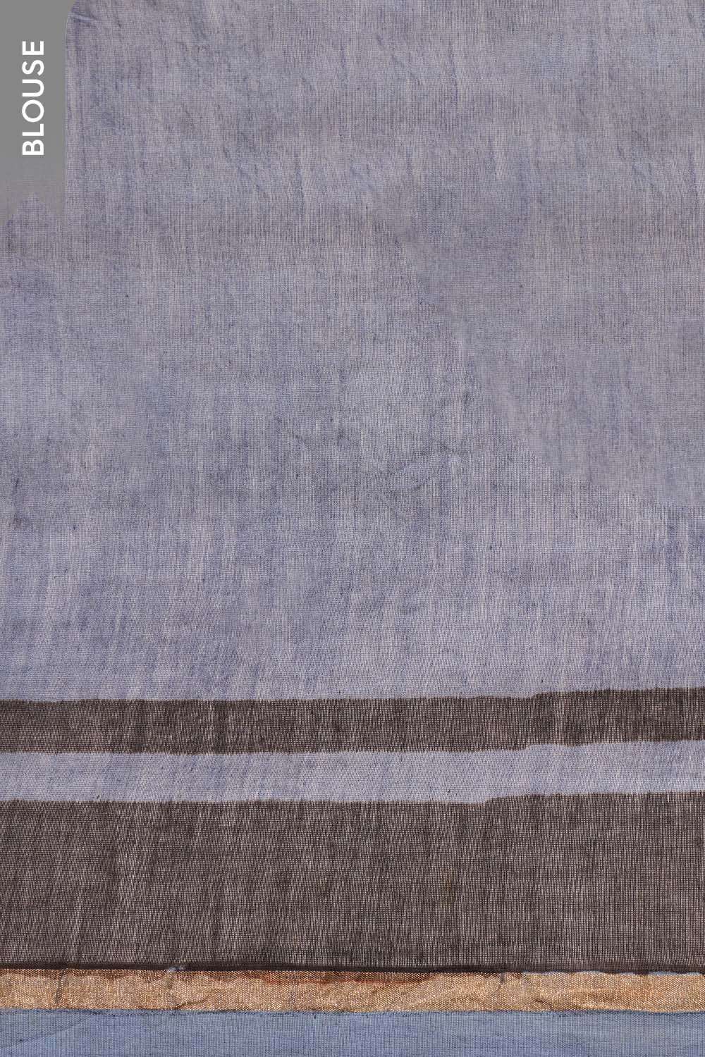 Blue Rajasthan Pure Silk Cotton Tie and Dye Shibori Saree image number null