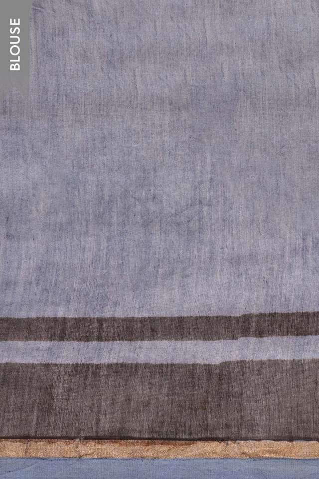 Blue Rajasthan Pure Silk Cotton Tie and Dye Shibori Saree thumbnail image number null