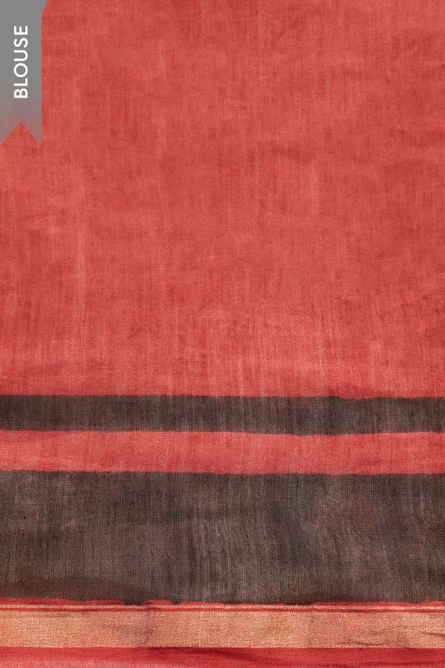 Dark Red Rajasthan Pure Silk Cotton Tie and Dye Shibori Saree thumbnail image number null