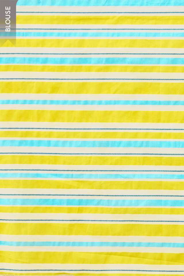 Light Blue Screen Printed Bengal Pure Cotton Saree thumbnail image number null