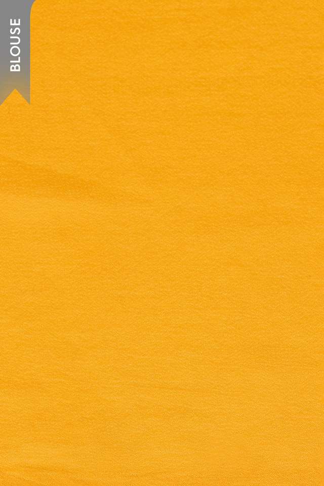Yellow Screen Printed Viscose Chiffon Saree thumbnail image number null