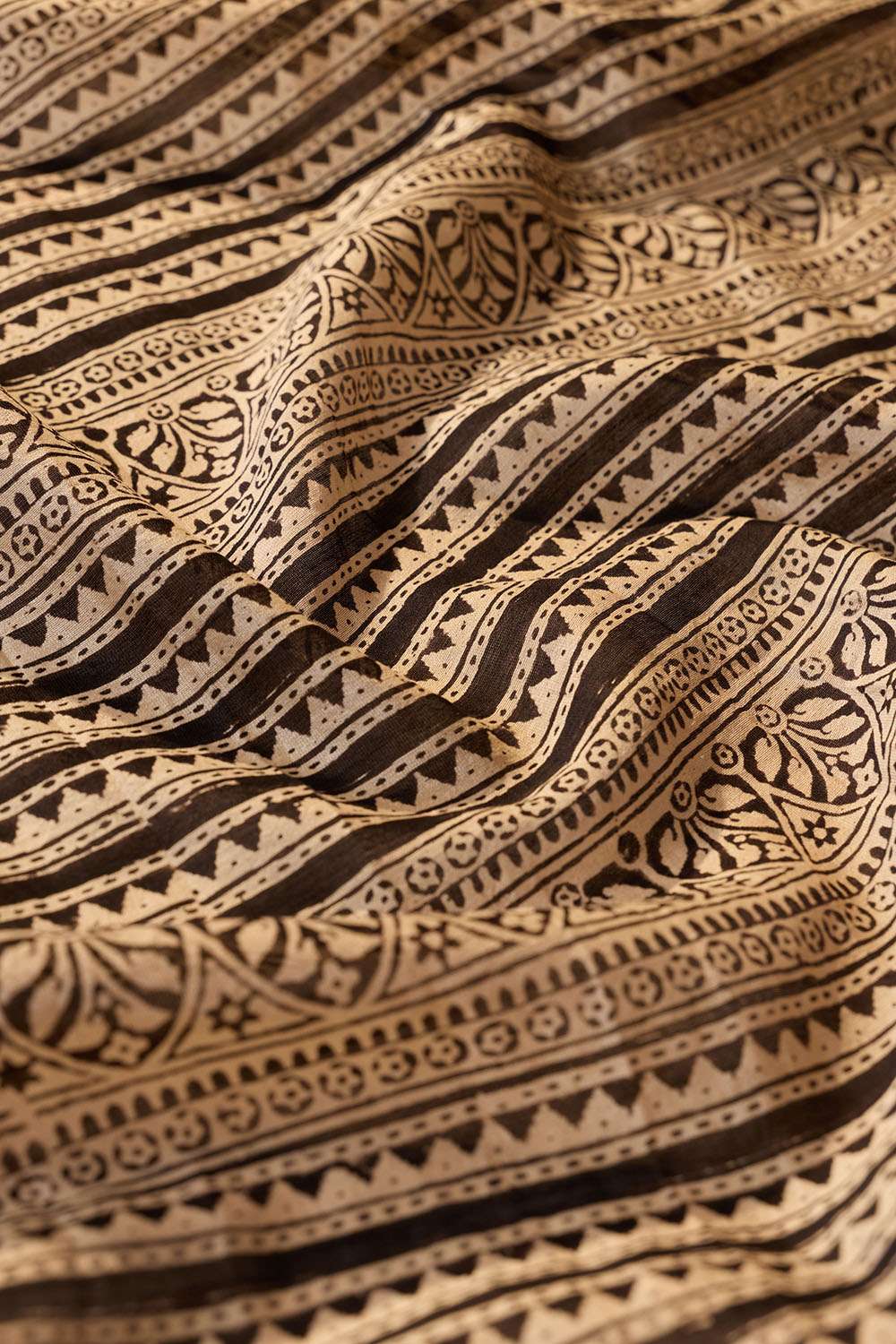 Blue Rajasthan Pure Silk Cotton Tie and Dye Shibori Saree image number null