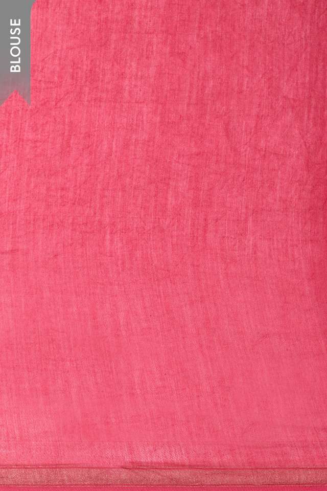 Red Rajasthan Pure Silk Cotton Tie and Dye Shibori Saree thumbnail image number null