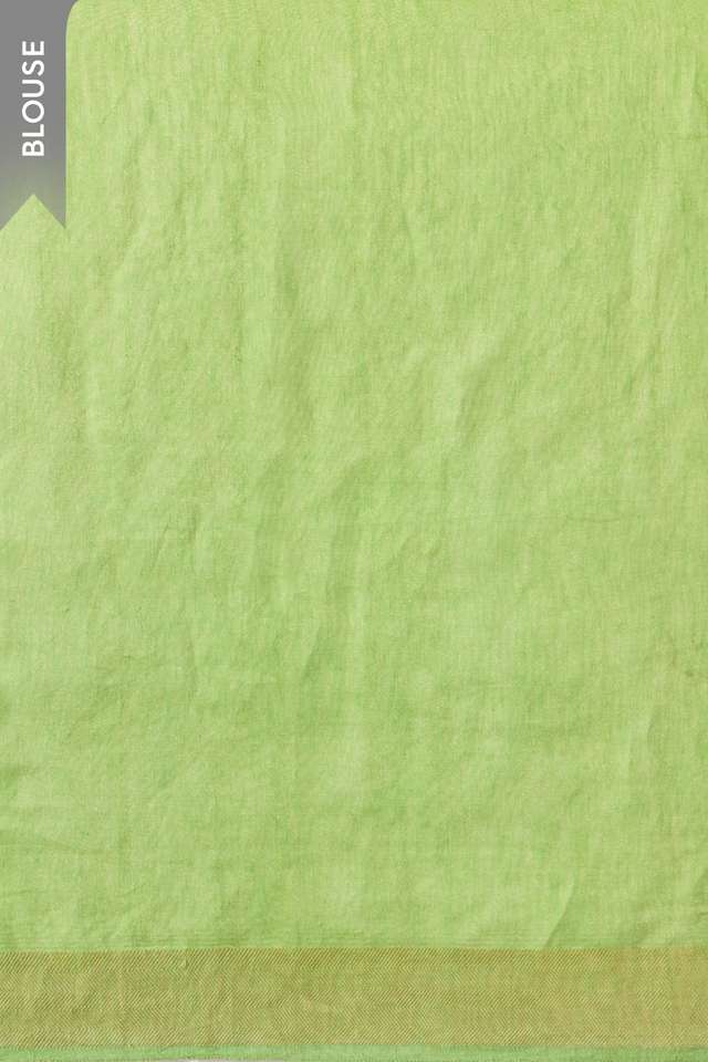 Green  Tissue Lyocell Linen Embroidered Saree thumbnail image number null