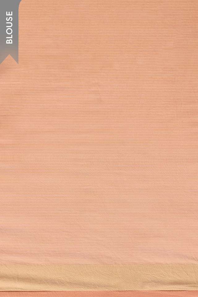 Light Orange Embroidered Silk Viscose Saree thumbnail image number null