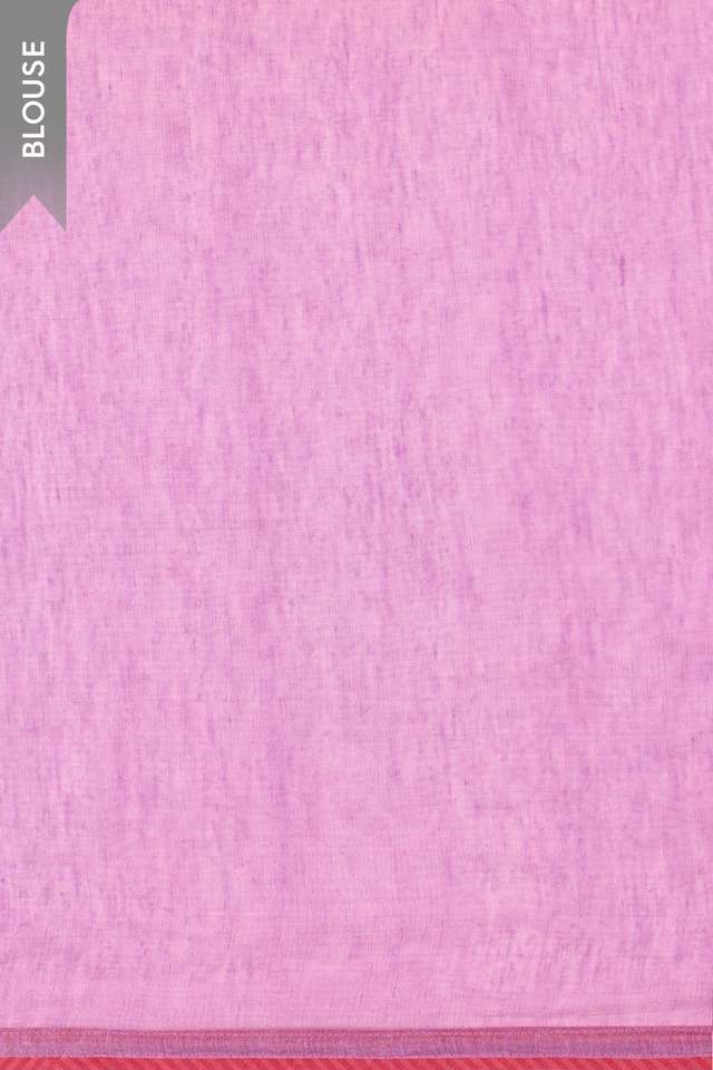 Light Violet  Tissue Lyocell Linen Embroidered Saree thumbnail image number null