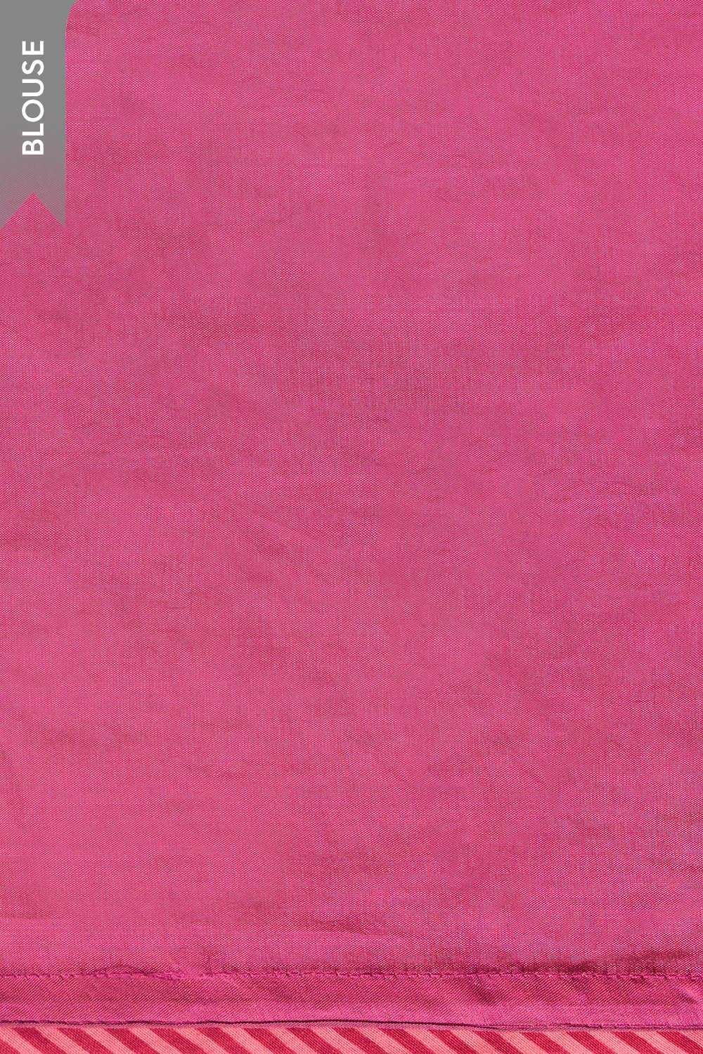 Purple Embroidered Silk Viscose Saree image number null