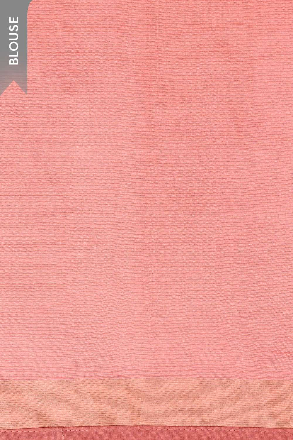 Light Orange Silk Viscose Embroidered Saree image number null