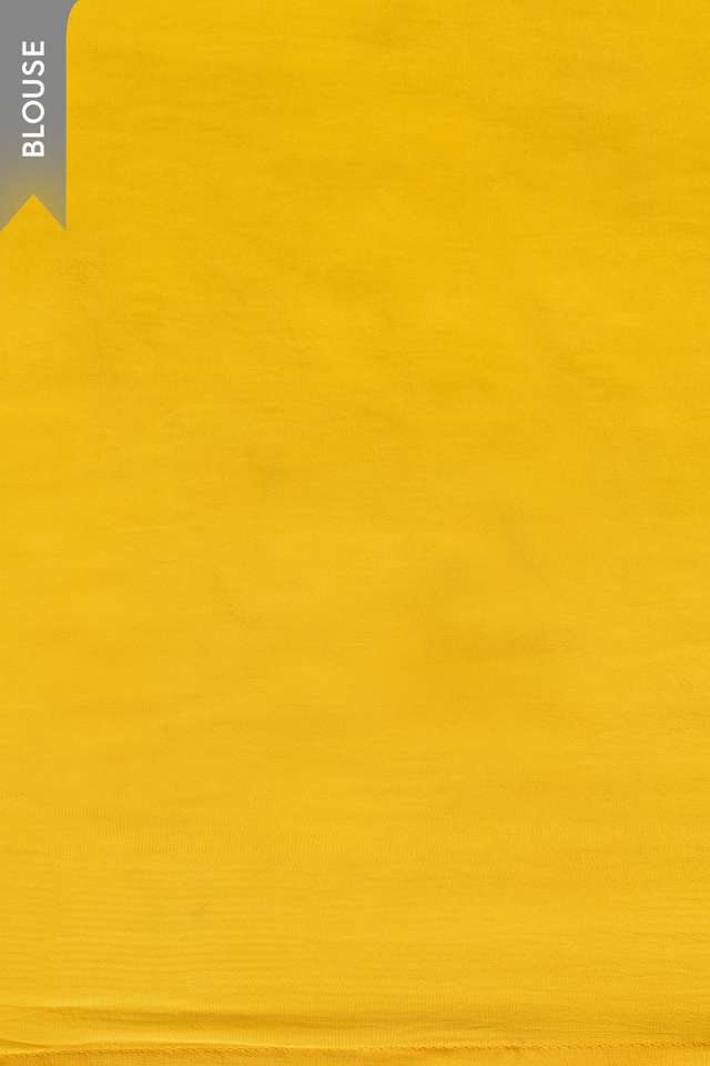 Yellow Embroidered Viscose Crepe Saree thumbnail image number null