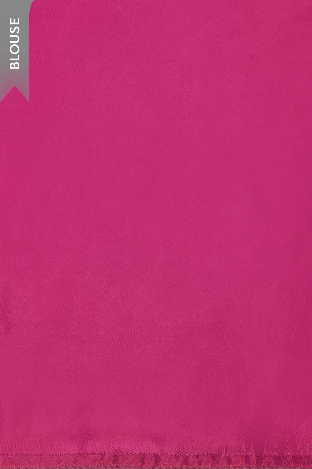 Dark Pink Viscose Crepe Embroidered Saree image number null