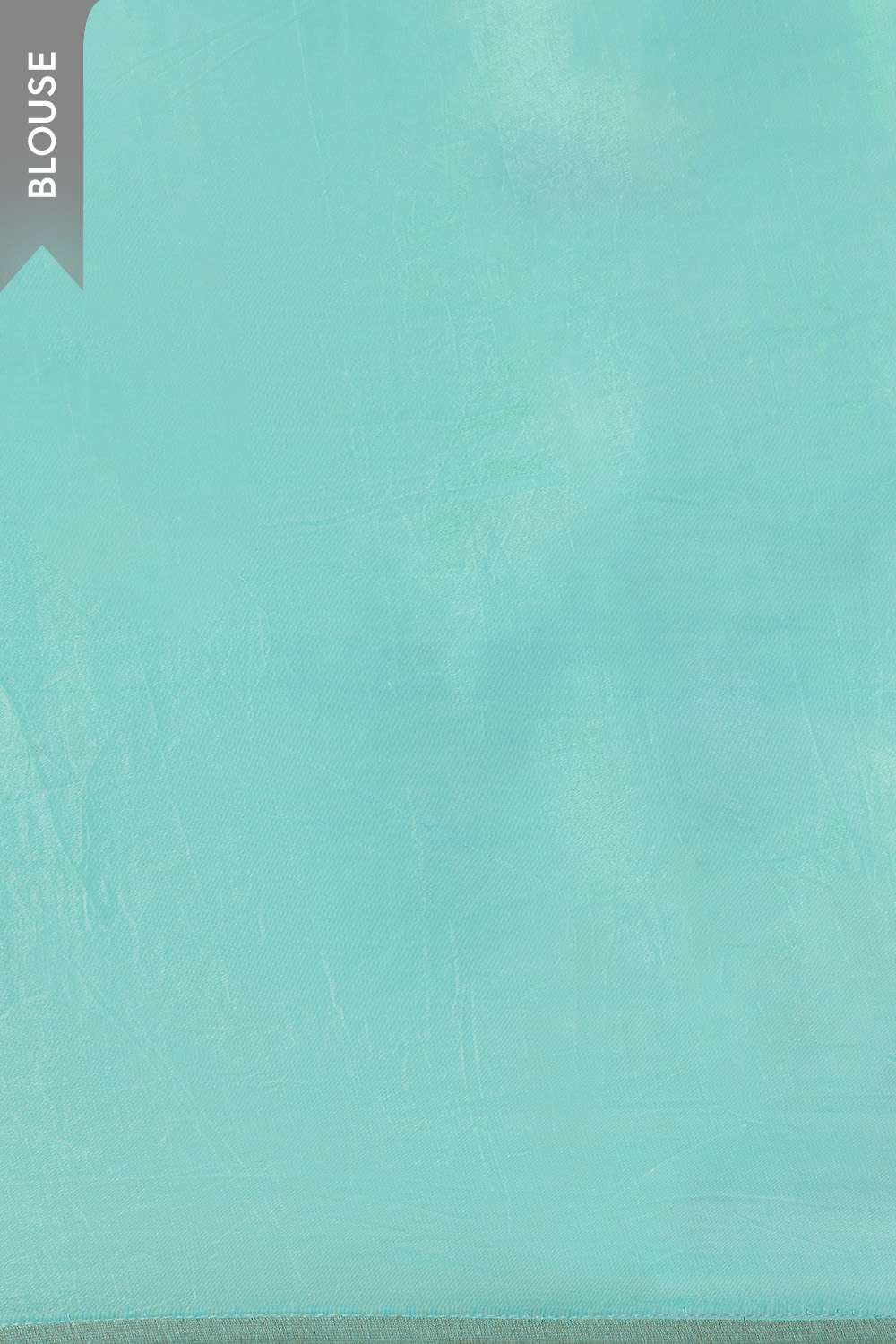 Light Blue Embroidered Viscose Crepe Saree image number null