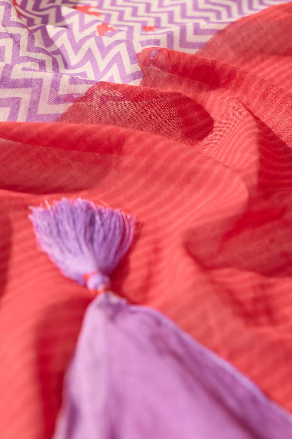 Light Violet Bengal Screen Printed Pure Cotton Mulmul Saree image number null