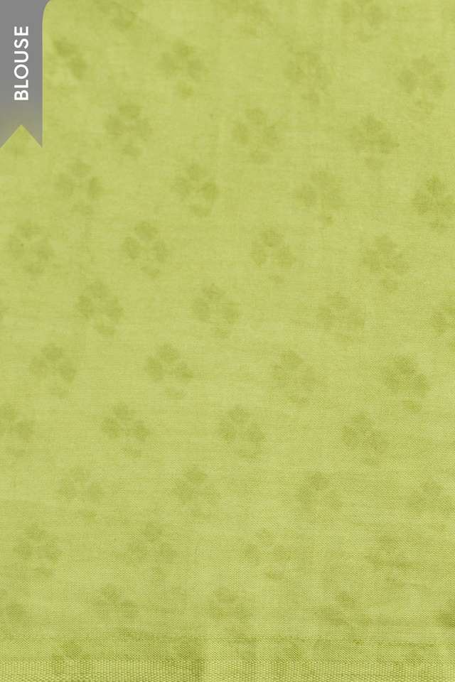 Light Green Bengal Screen Printed Pure Cotton Mulmul Saree thumbnail image number null