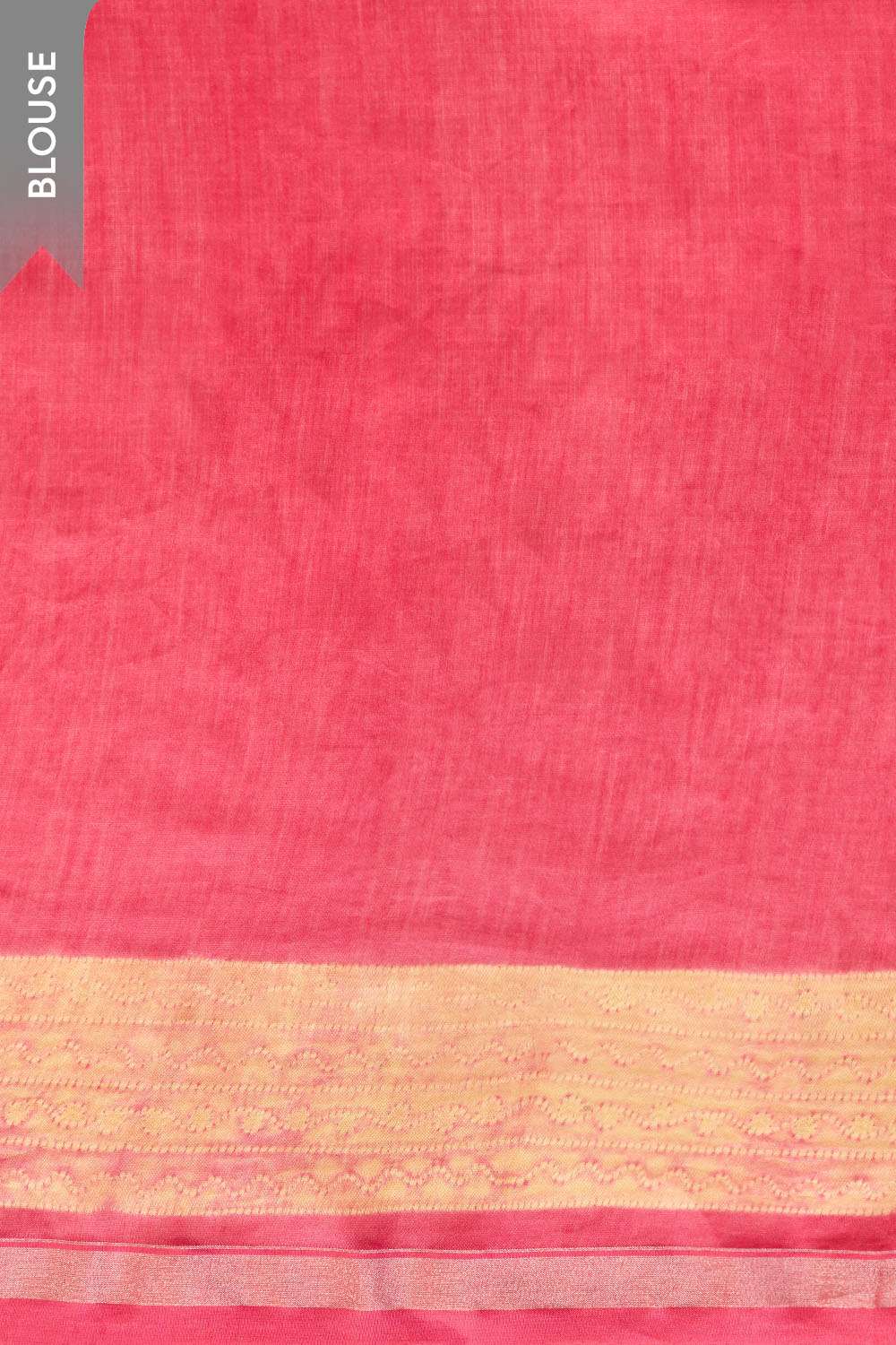 Pink Pure Silk Cotton Tie and Dye Shibori Saree image number null