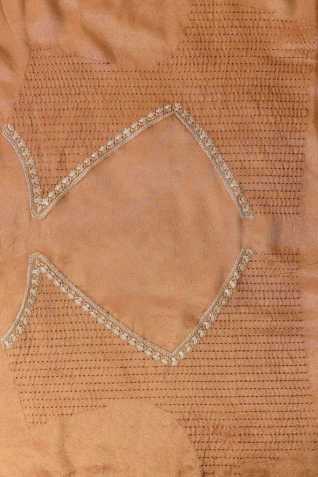 Light Pink Viscose Tissue Embroidered Saree thumbnail image number null