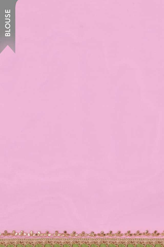 Light Violet Rajasthan Viscose Chiffon Embroidered Saree thumbnail image number null