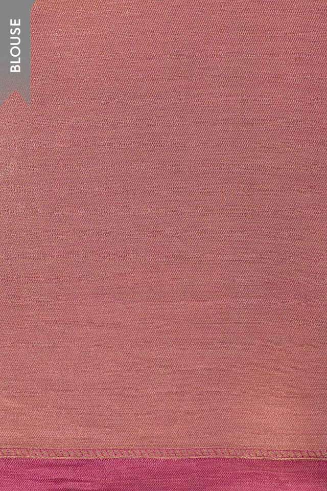Purple Woven Viscose Tissue Saree thumbnail image number null