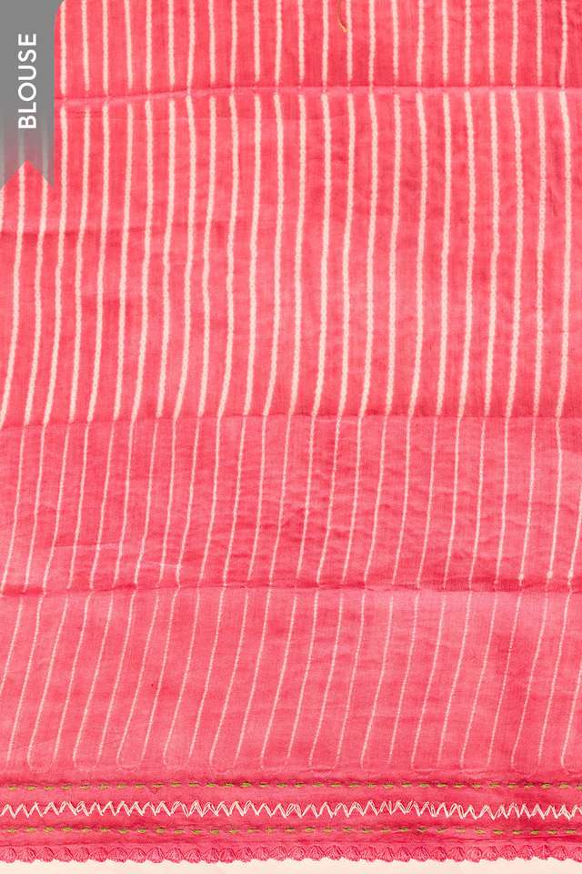 Green Pure Silk Cotton Tie and Dye Shibori Saree thumbnail image number null