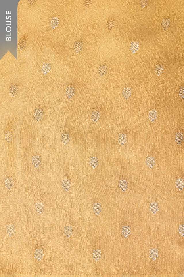 Yellow Printed Viscose Tissue Saree thumbnail image number null