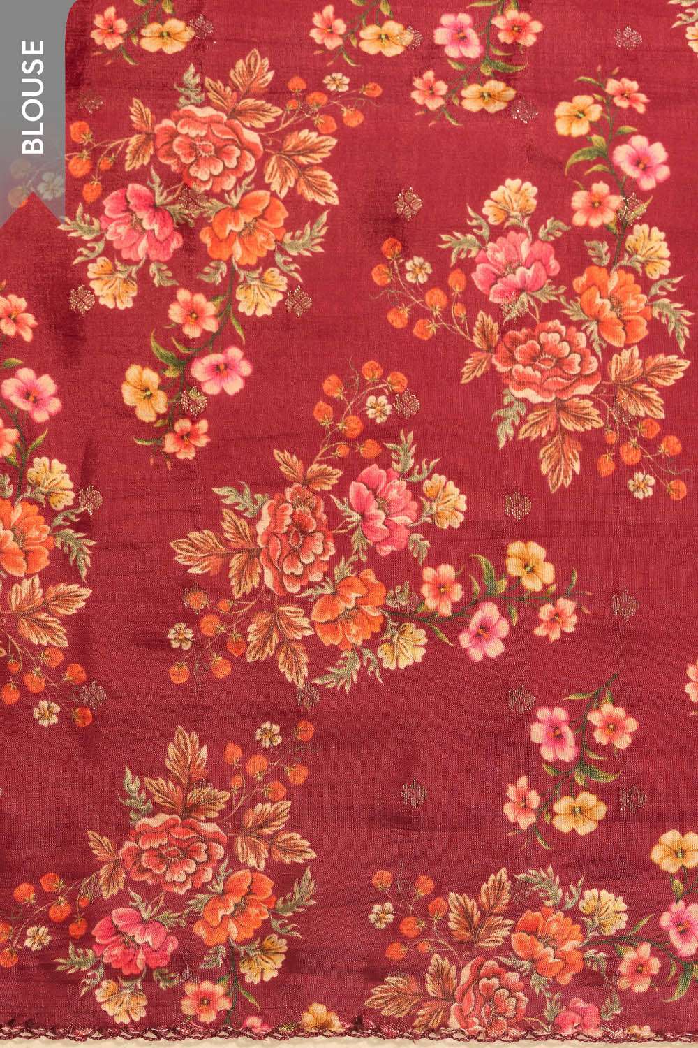 Pink Pure Viscose Woven Saree image number null