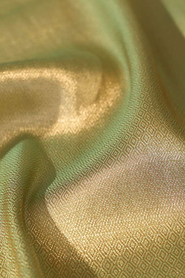 Light Blue Viscose Tissue Woven Saree thumbnail image number null