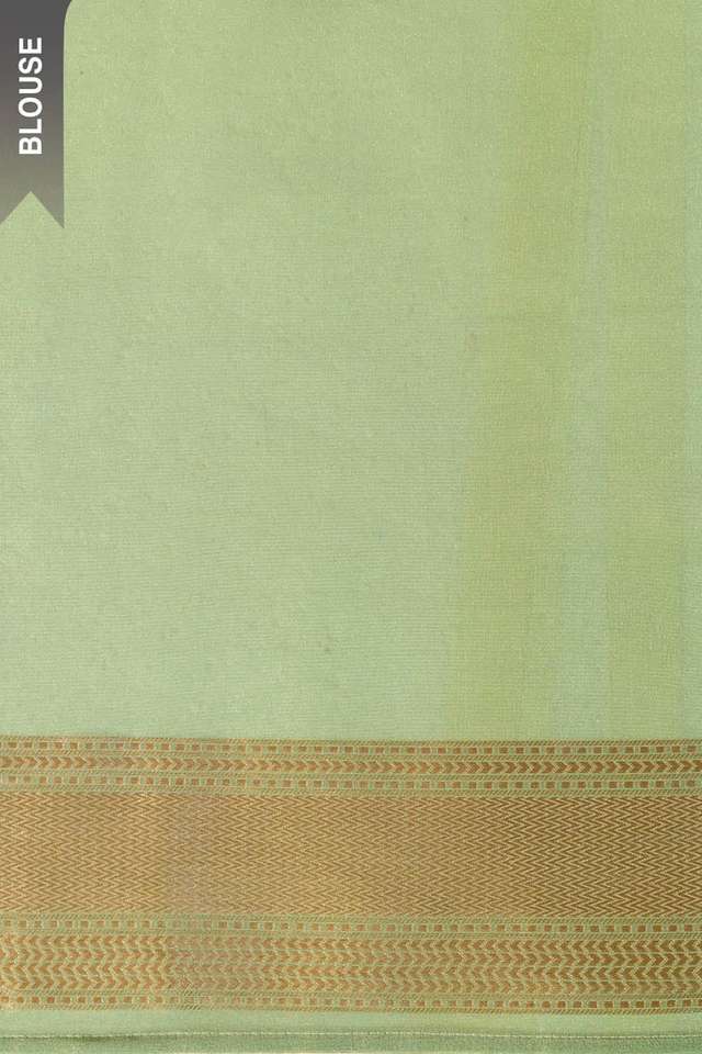 Light Blue Viscose Tissue Woven Saree thumbnail image number null