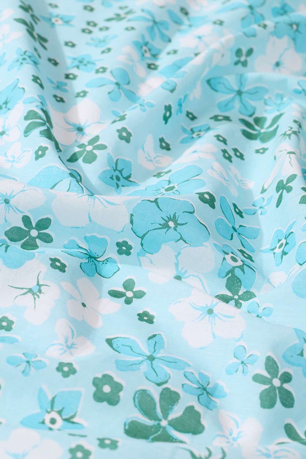 Blue Rajasthan Screen Printed Pure Cotton Saree image number null
