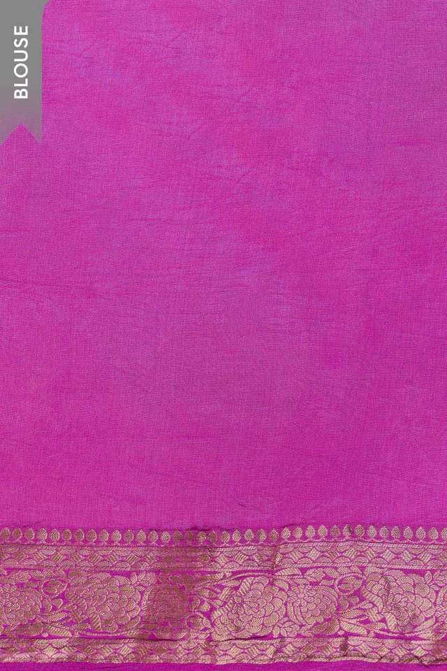 Pink Woven Pure Viscose Saree thumbnail image number null