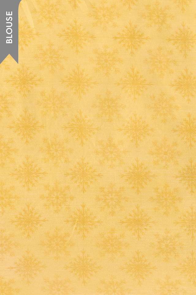 Light Yellow Printed Silk Viscose Saree thumbnail image number null