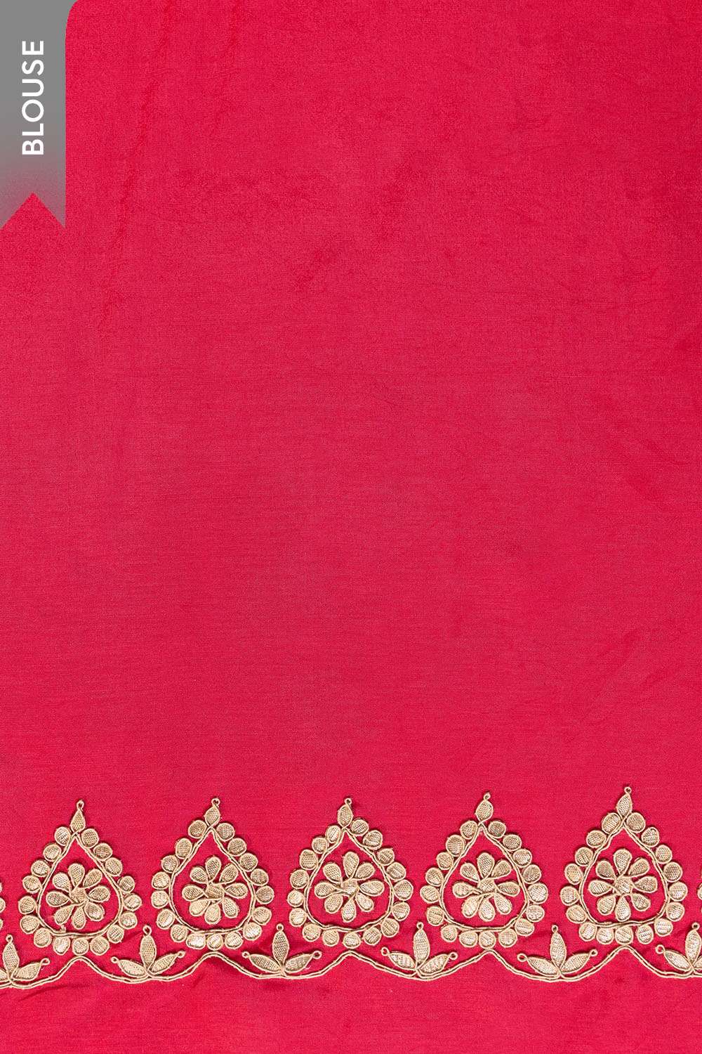 Beige Viscose Tissue Gota Patti Saree image number null