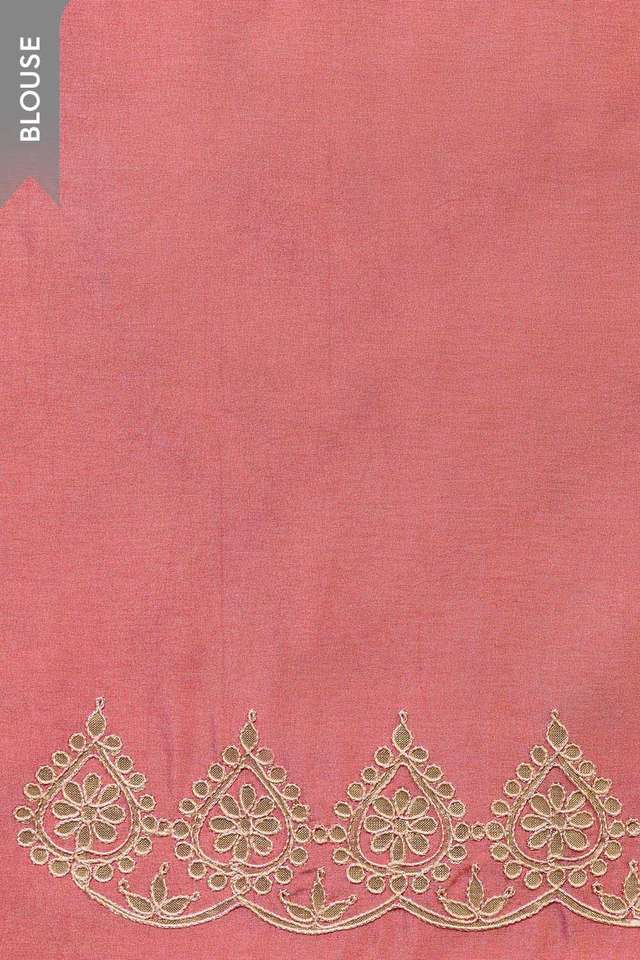 Off White Gota Patti Emroidery Viscose Tissue Saree thumbnail image number null