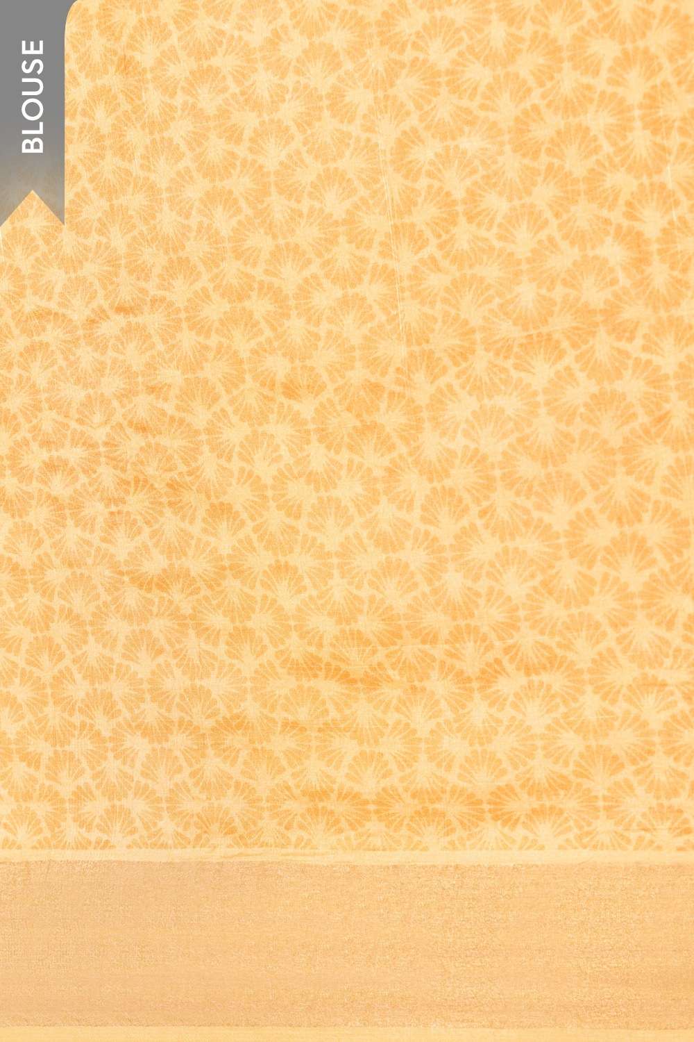 Yellow  Pure Tussar Silk Embroidered Saree image number null