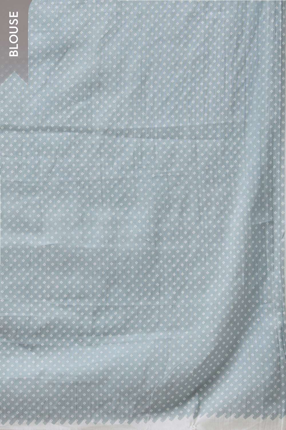 Light Blue Rajasthan Screen Printed  Pure Cotton Saree image number null