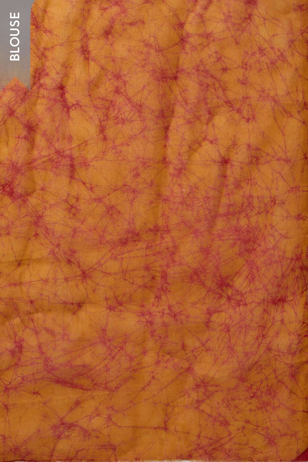 Dark Red Ujjain Pure Cotton Batik Saree image number null